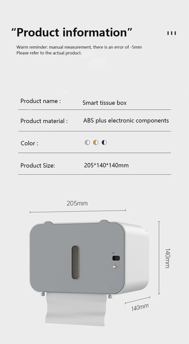 Automatic toilet paper dispenser