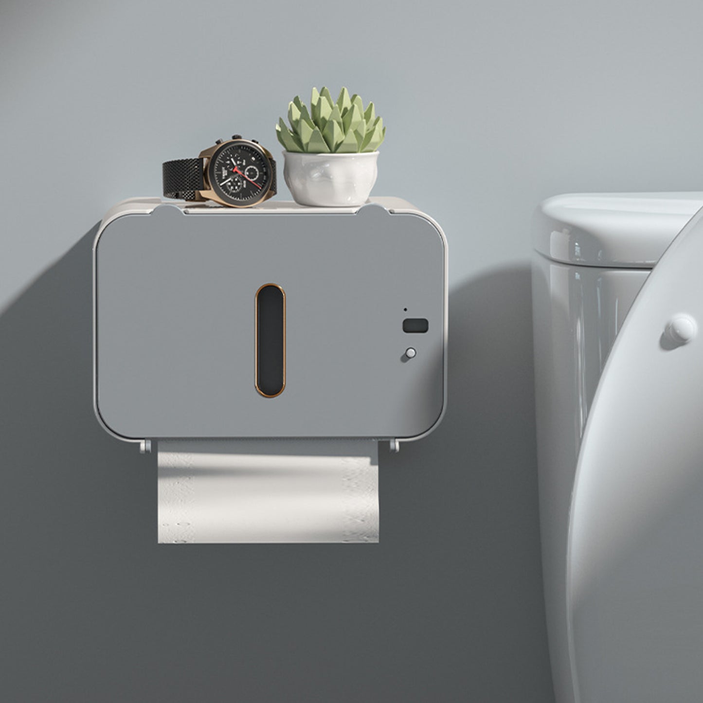 Automatic toilet paper dispenser